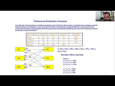 Pesquisa Operacional Aplicada à Transportes