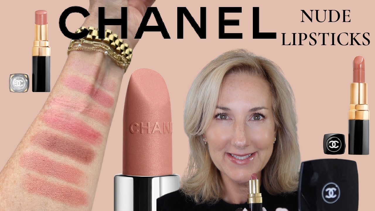 MY FAVORITE CHANEL 'NUDE' LIPSTICKS AND LIP COMBOS | CLASSIC  CHANEL NUDE LIP!