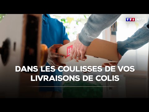 Découverte : dans les coulisses de vos livraisons de colis｜TF1 INFO