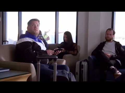 THE LATE LATE SHOW- Kanye west airpool karaoke