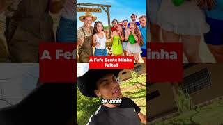 A Fefe Me Falou Isso!! #shorts