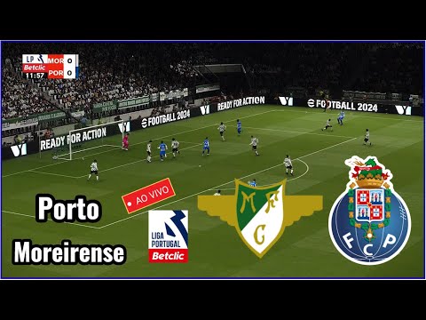 Moreirense vs FC Porto Live Streaming Portugal League Game Football Simulation Gameplay PC