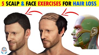 STOP HAIR FALL | FACIAL AND SCALP EXERCISES GUARANTEED TO STOP HAIR LOSS