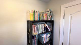 Review of the SICOTAS Book Shelf with Drawer and Doors, Rattan Bookshelf with Round Gold Handle