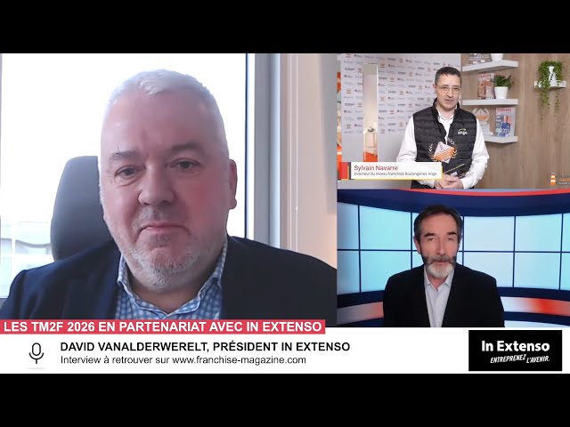 Interview de David Vanalderwerelt, président de In Extenso, partenaire des Trophées des meilleures franchises de France 2026