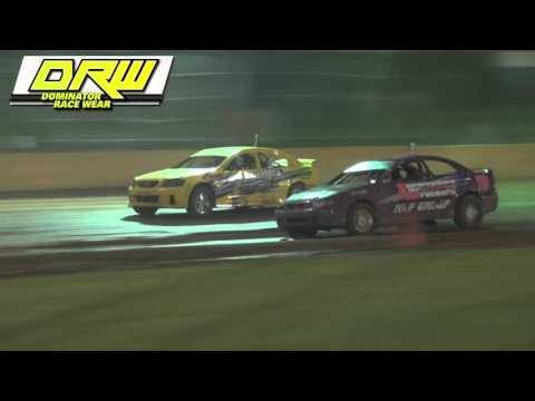 Modified Sedans - Golden Helmet Series - A-Main - Kingaroy Speedway - 05.12.15