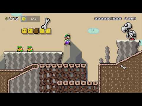 Sand Coins by Gears  - Super Mario Maker 2 - No Commentary 1bu