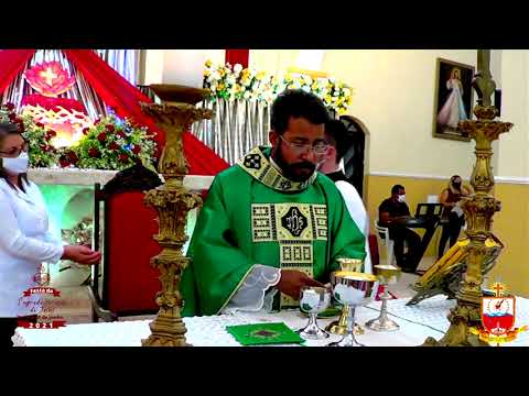 1ª NOITE DE NOVENA   CERIMÔNIA DE COROAÇÃO DA IMAGEM DO SAGRADO CORAÇÃO DE JESUS