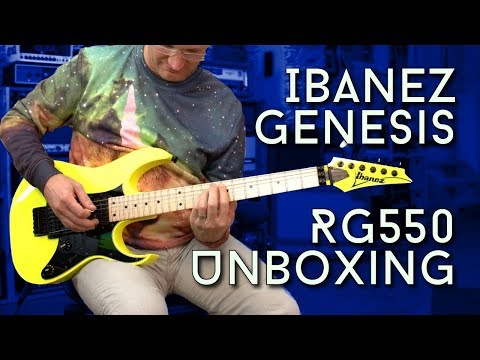Ibanez RG550 Genesis Unboxing and 1st Impressions