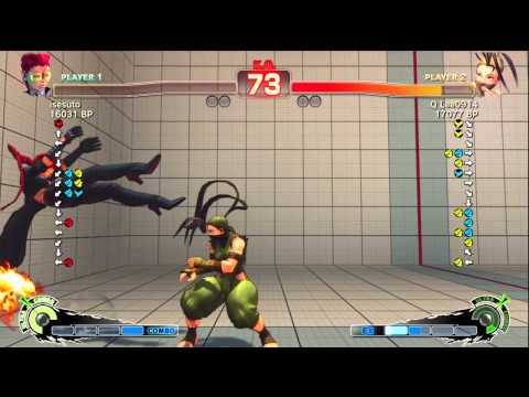Q Lee0914 [Ibuki] vs isesuto [Viper] 1 of 2 SSF4 Japanese Online Ranked Matches - TRUE-HD
