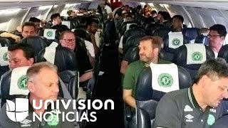 Se estrella avión en Colombia que transportaba a equipo de fútbol brasilero
