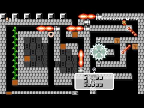 Super Tower Dungeon Micro by Hamburgers 一SUPER MARIO MAKER一 No Commentary 1AK