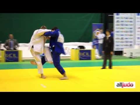 KHALMURZAEV Khusen (RUS) - KORREL Michael (NED) / European Cup Juniors Lyon 2013 / -90kg