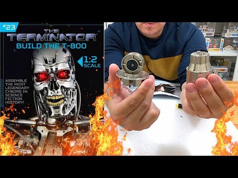 Build The Terminator T-800 Issue  23  - Assemble The Right Shoulder Joint (Speed Build )