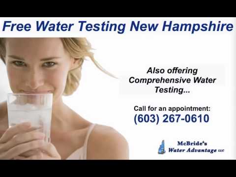 Free Water Testing New Hampshire - call (603) 267-0610