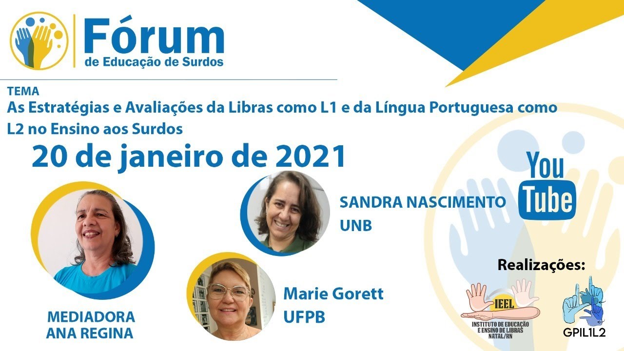 Fórum de Educação de Surdo - Janeiro - PARTE 2