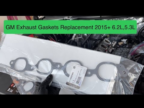 GM Exhaust Manifold gaskets replacement : How to Remove exhaust manifold Yukon, Tahoe, 5.3L 6.2L