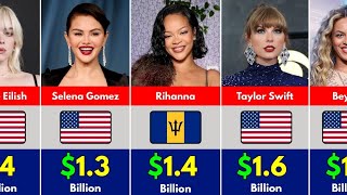 Richest Female Singers 2026 | Net Worth Revealed