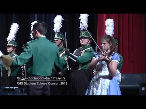 RHS Stadium Echoes 2018 - RHS Bomber Marching Band - We're All Mad Here