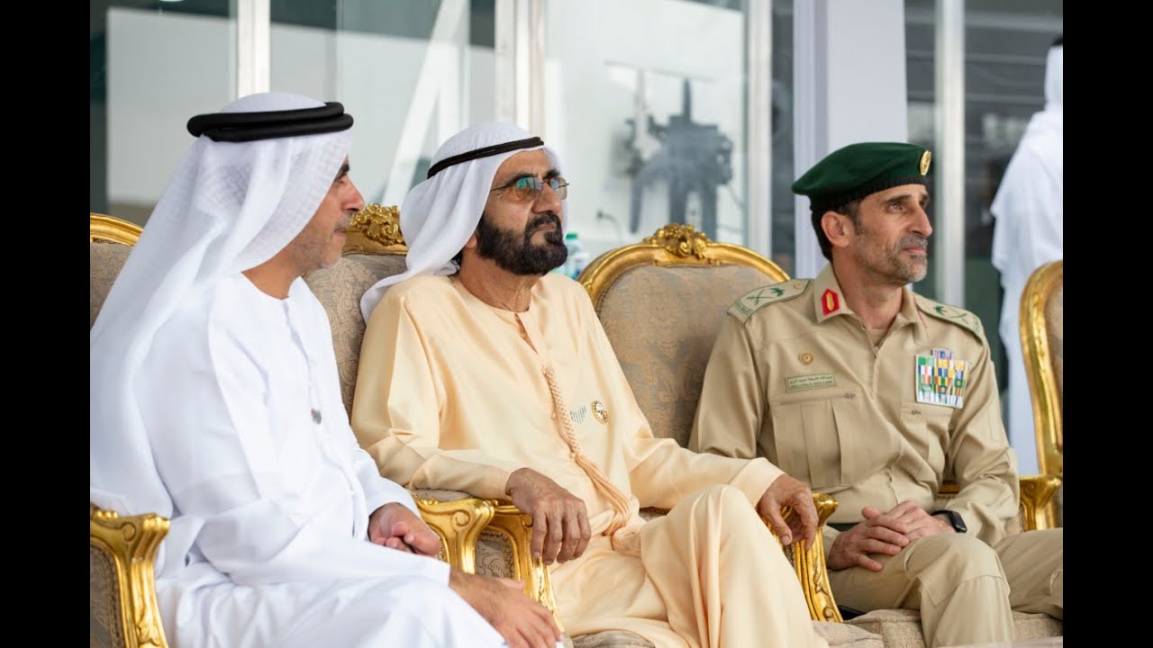 محمد بن راشد وسيف بن زايد يشهدان جانباً من "تحدي الإمارات للفرق التكتيكية - سوات