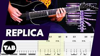 REPLICA Fear Factory Guitar TAB | Lesson | Tutorial | Cover