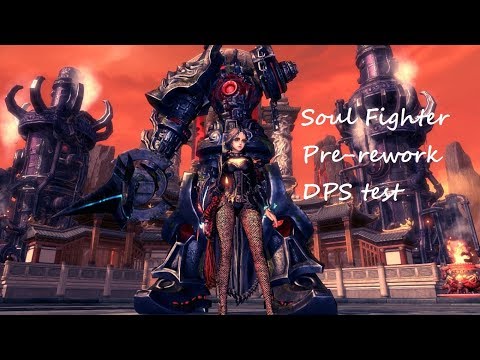[Blade and Soul] Сф до скиллпатча/Soul Fighter Pre-rework DPS test