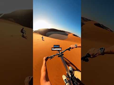 Thirsty Biker Thought He Found Water In Desert 😭