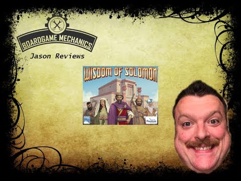 The Boardgame Mechanics - Wisdom of Solomon Preview