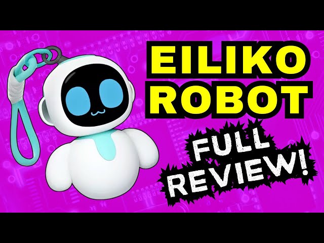 Vídeo relacionado con ENERGIZE LAB Eiliko Aquamarine - Tu pequeño robot de IA encantador que combina con cada atuendo diario, divertidos juguetes electrónicos de colgante, para parejas y mejores amigos.