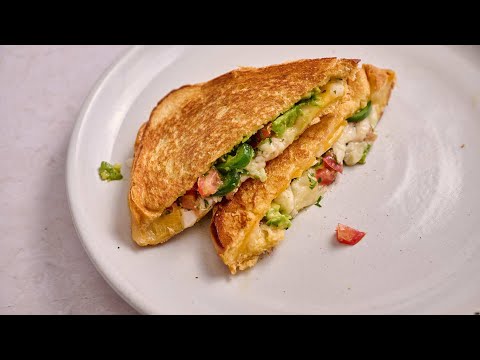 Stacked Tex-Mex Grilled Cheese Recipe