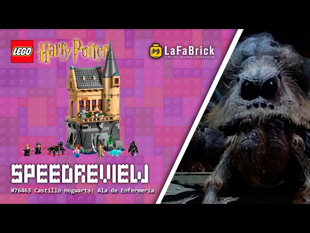 Vídeo relacionado con LEGO Harry Potter Castillo de Hogwarts: ala de Enfermería - Kit de Construcción con 7 Minifiguras Inc. Hermione Granger y Ron Weasley - Regalo para Niñas, Niños y Fans de 9+ Años - 76463