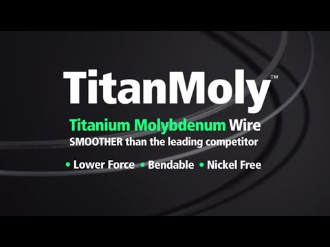 TitanMoly™ Titanium Molybdenum Archwires - G&H® Orthodontics