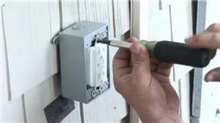Install Power Receptacle Outside