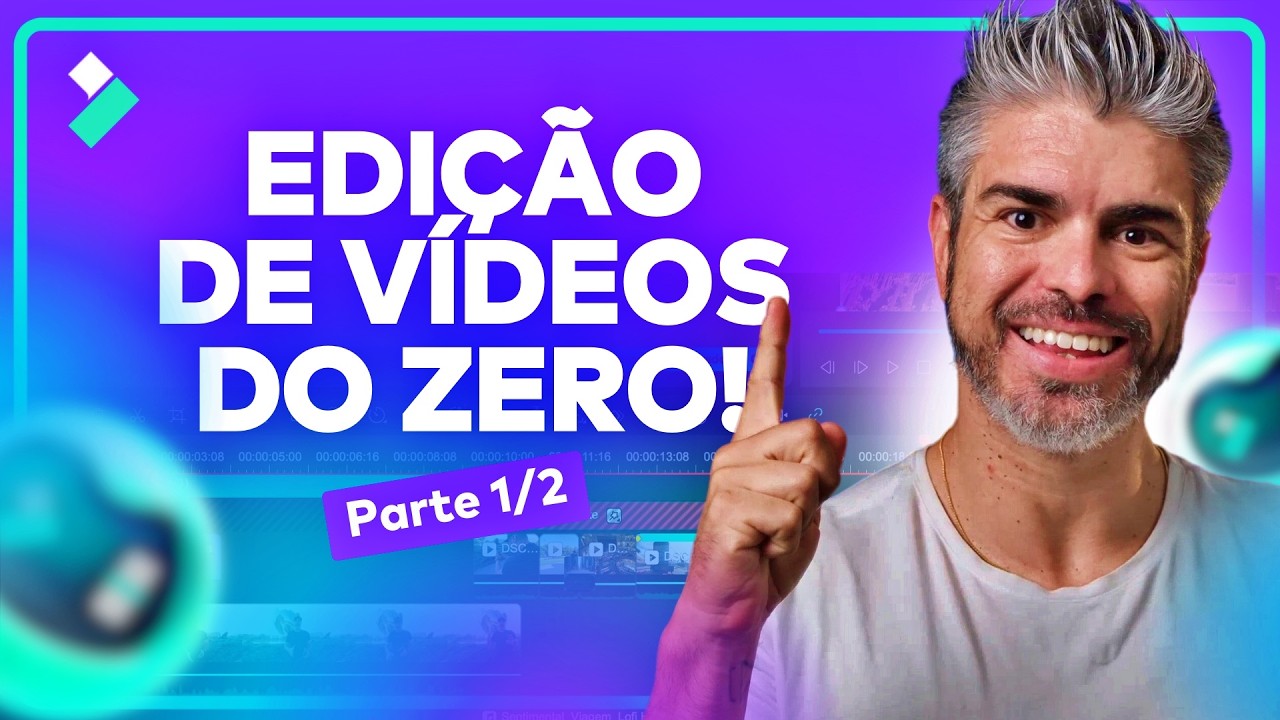 Como EDITAR VÍDEOS DO ZERO no Filmora 14 | Tutorial COMPLETO de EDIÇÃO - Parte 1/2