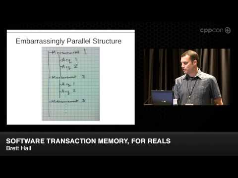 CppCon 2014: Lightning Talks - Brett Hall "Software Transaction Memory, For Reals"