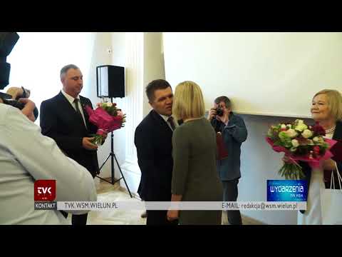 TVK Wieluń - pożegnanie dyrektor SP w Rudzie