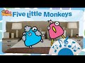 Nursery Rhymes Five Little Monkeys By BabyTV Thumpies