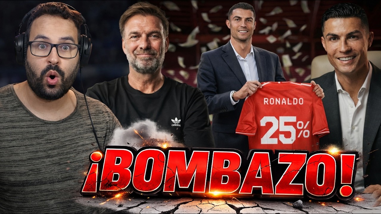 💣¡BOMBAZO! CRISTIANO RONALDO VUELVE al FÚTBOL ESPAÑOL - KLOPP VUELVE a los BANQUILLOS