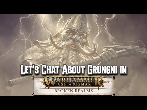 Age of Sigmar Lore: Grungni in the Broken Realms