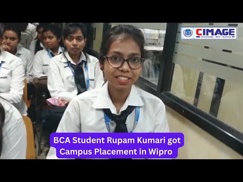 BCA Student Rupam Kumari got Campus Placement in Wipro