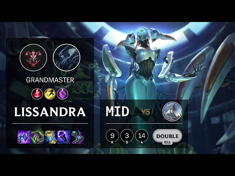Lissandra Mid vs Galio - NA Grandmaster Patch 11.17