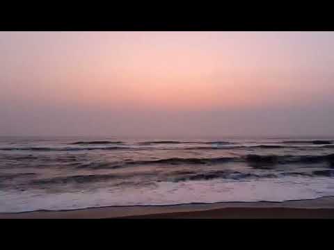 #timelapsesunrise Pondicherry beach 🏖️ #sunrise