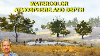 How to Paint Realistic Depth & Mist in Watercolor Landscapes