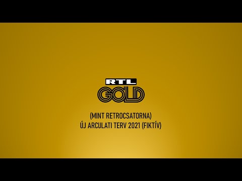 RTL Gold (mint retrocsatorna) új arculati terv 2021