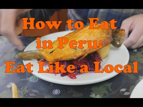 Menú: The Best Way to Eat Like A Peruvian