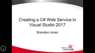 Create and view a WSDL web service in C# Visual Studio 2017