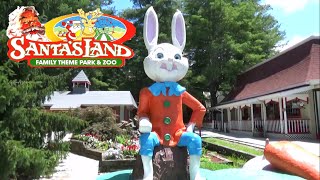 Santa's Land Family Fun Park & Zoo in Cherokee NC Tour & Review with The Legend