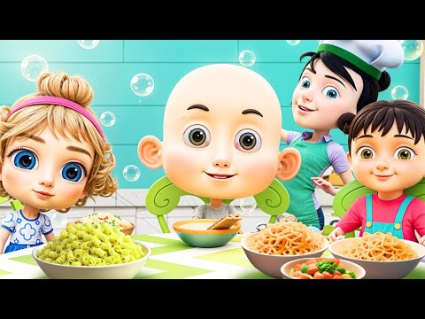 🍝 LA PASTA È FANTASTICA 🍝  Cartoni Animati & Canzoni Per Bambini 🔔 BROandSIS Italiano