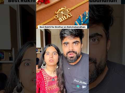 Best Rakhi for My Brother 🤩 #priyalkukreja #shorts #ytshorts