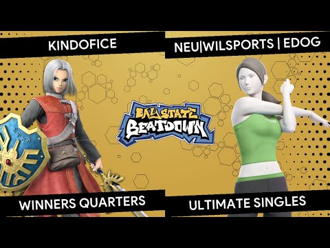 Bay State Beatdown 151 - KindOfIce (Hero) vs NEU|WilSports | Edog (Wii Fit) - Winners Quarters
